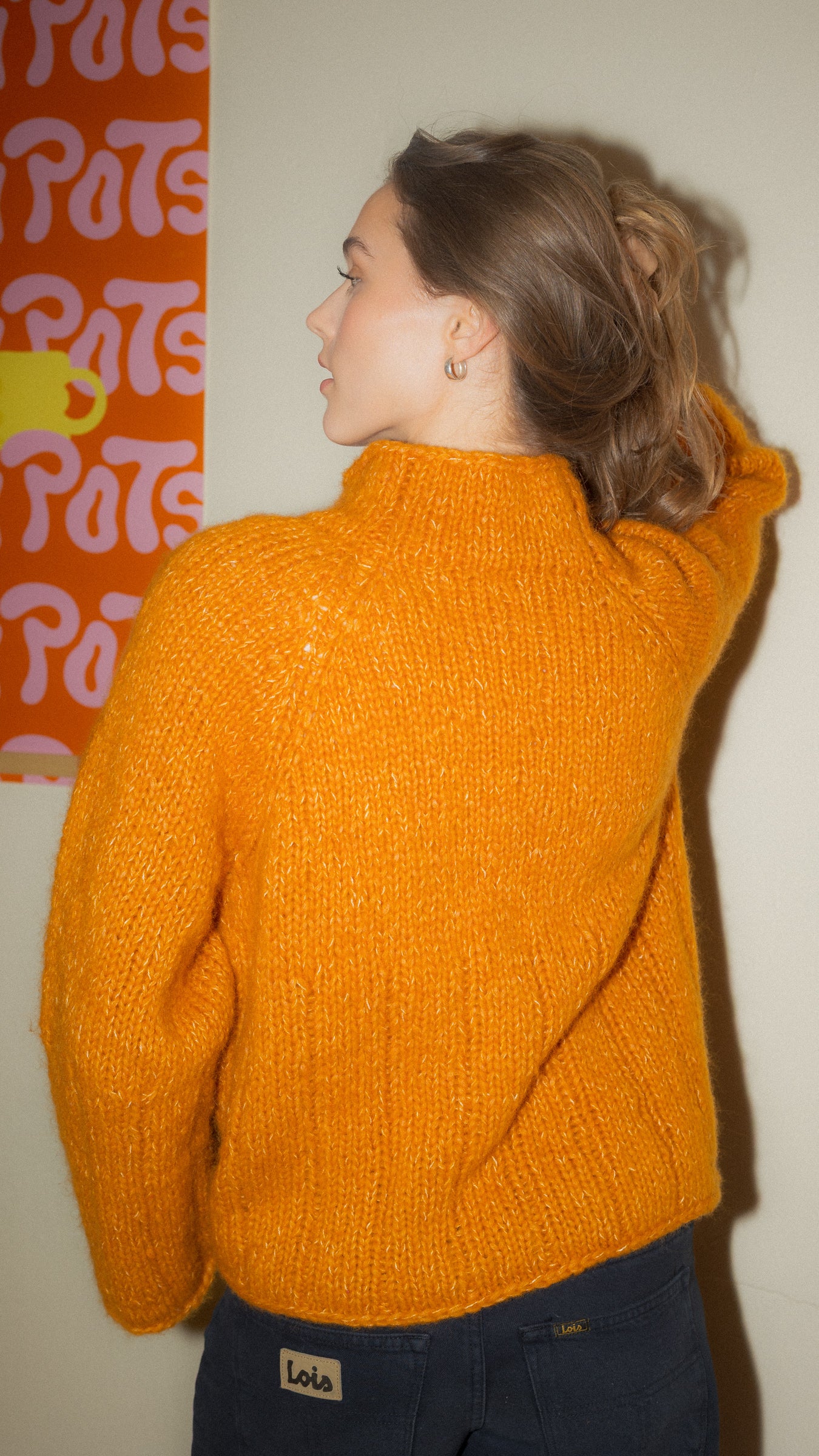 Canvas cardi