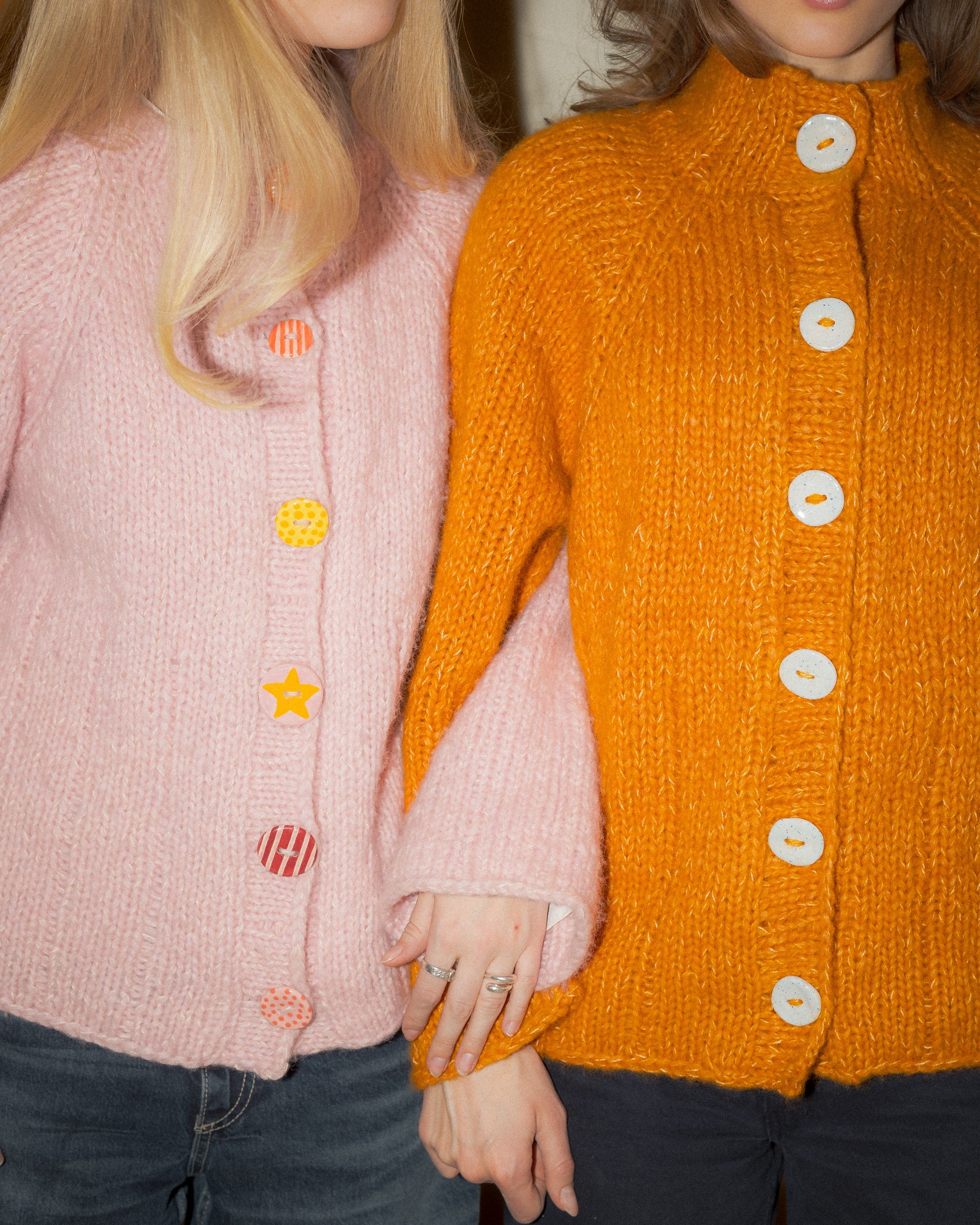 Canvas cardi