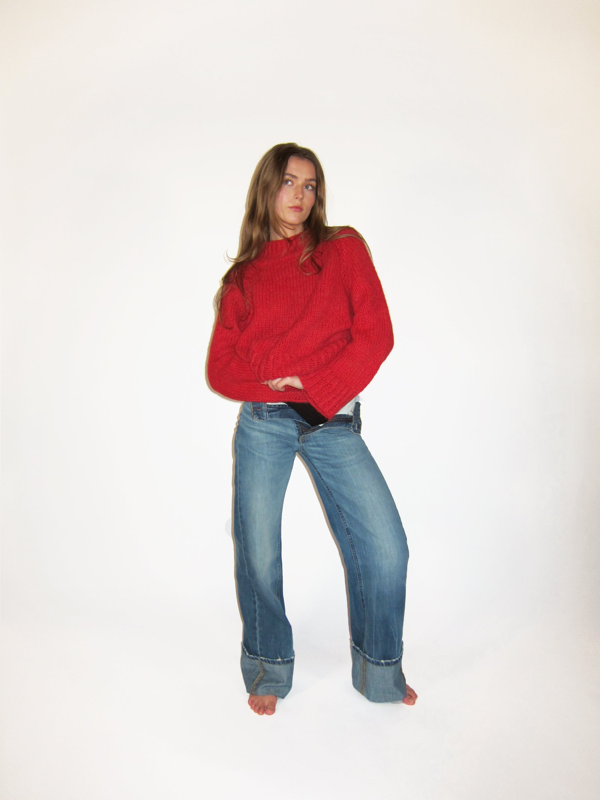 GRATIS –  Tykk raglan genser