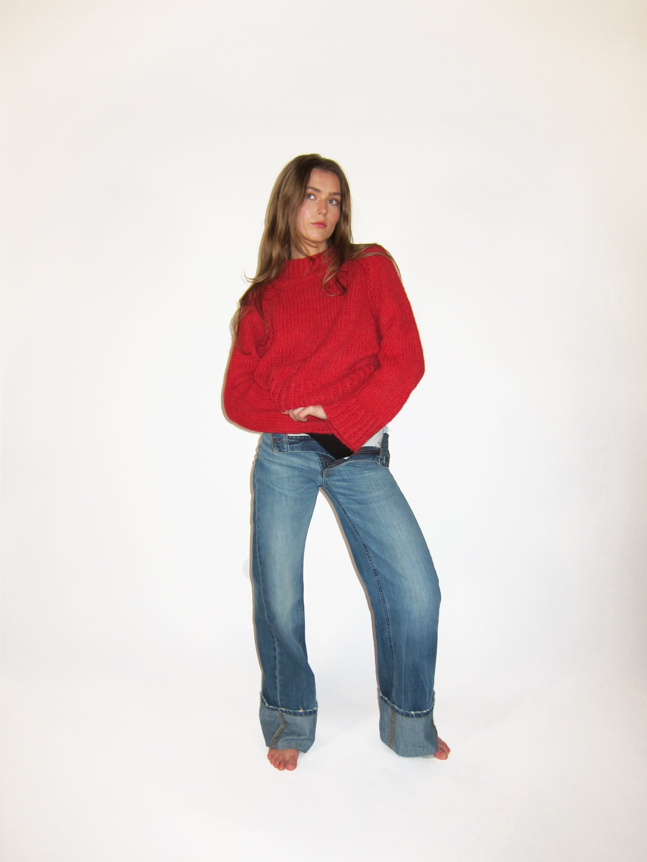 GRATIS –  Tykk raglan genser